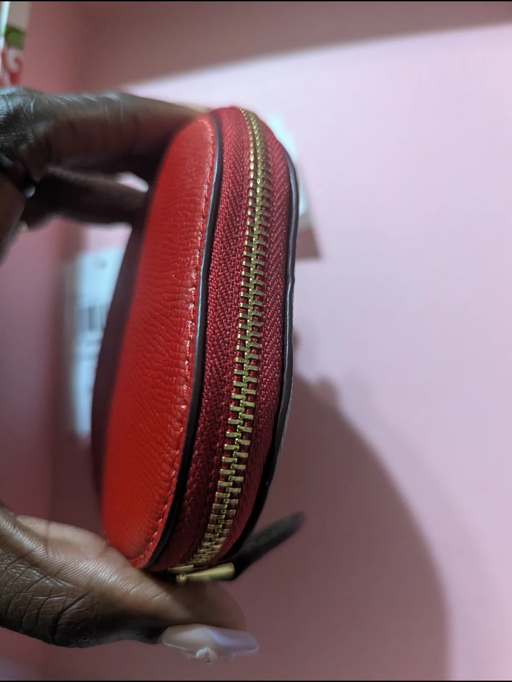 Coach Strawberry Coin Case - Red & Green - Picture 5 of 6